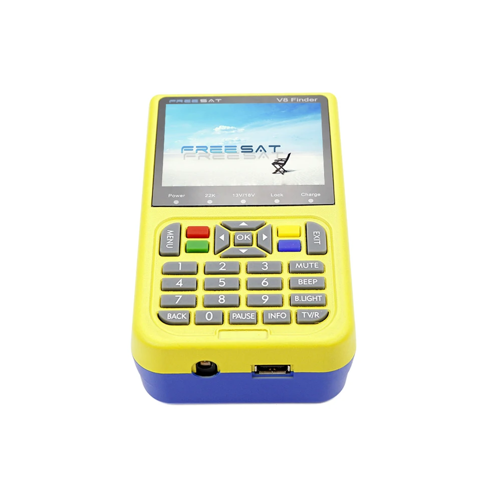 3 5 дюймовый ЖК дисплей freesat v8 finder Satellite Finder DVB S2 VS satFinder Sathero MPEG 4 Freesat satellite V8 satlink