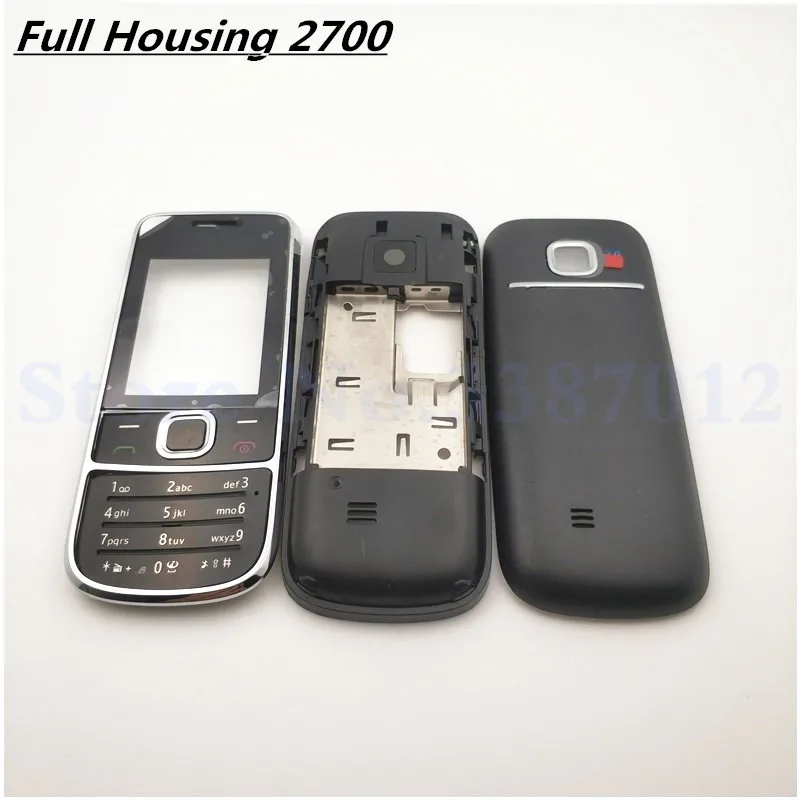 For Nokia 2700 Housing Cover Door Frame + Battery Back Keypad Logo Free Delivery | Мобильные телефоны и аксессуары