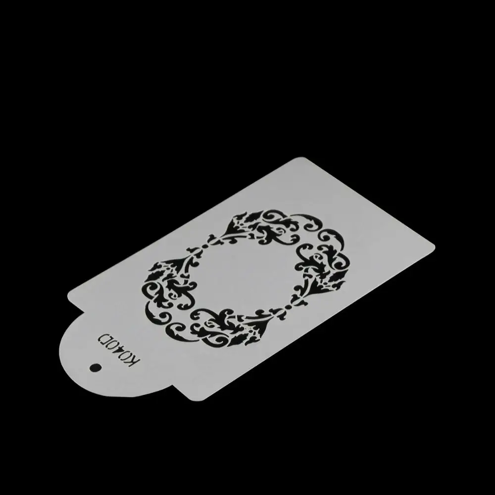 4 шт./компл. трафареты для кексов и печенья торта Форма выпечки инструменты тортов