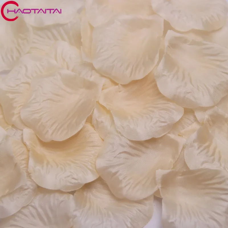 Свадебные лепестки роз 2018 Лидер продаж Романтический шелк для украшения