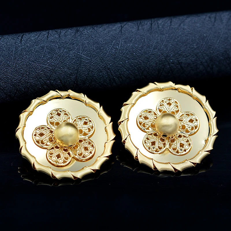 Sunny Jewelry классические ювелирные изделия большие серьги для женщин клипсы высокое