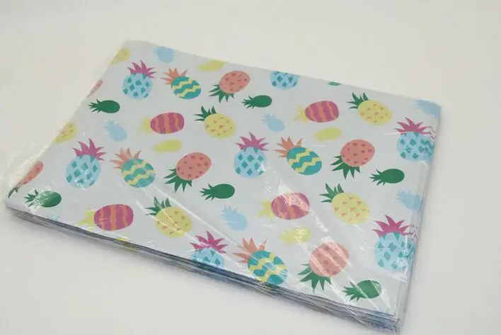 1000 шт./лот ананас pattern пластиковая почтой сумки Поли Мейлер Самоуплотняющаяся