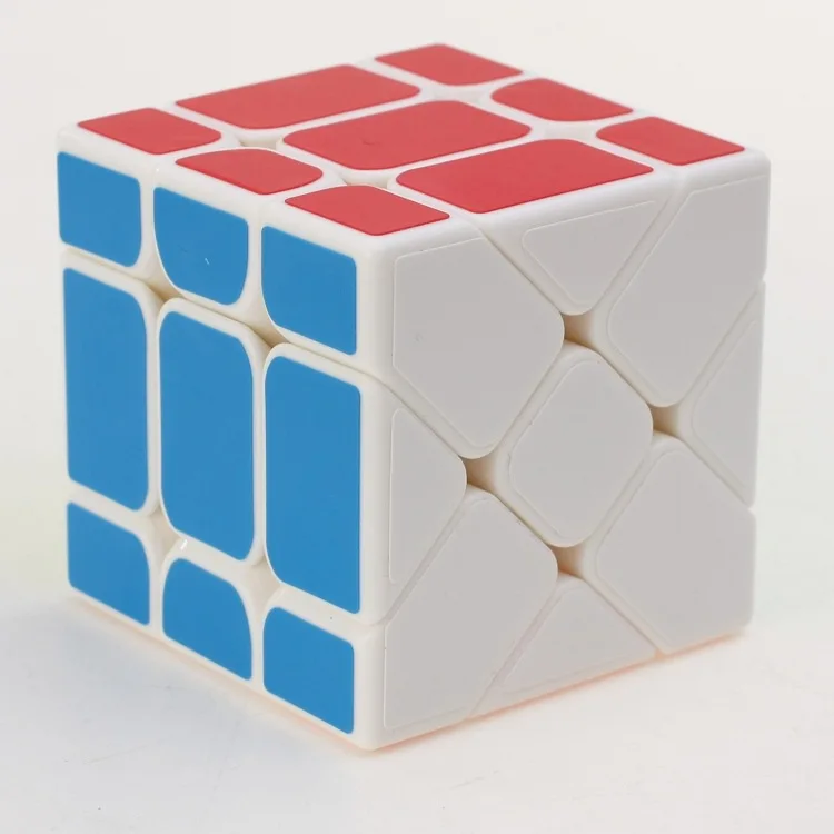 3x3x3 YJ Fisher магические кубики Skew пластиковые кубики-головоломки обучающие и