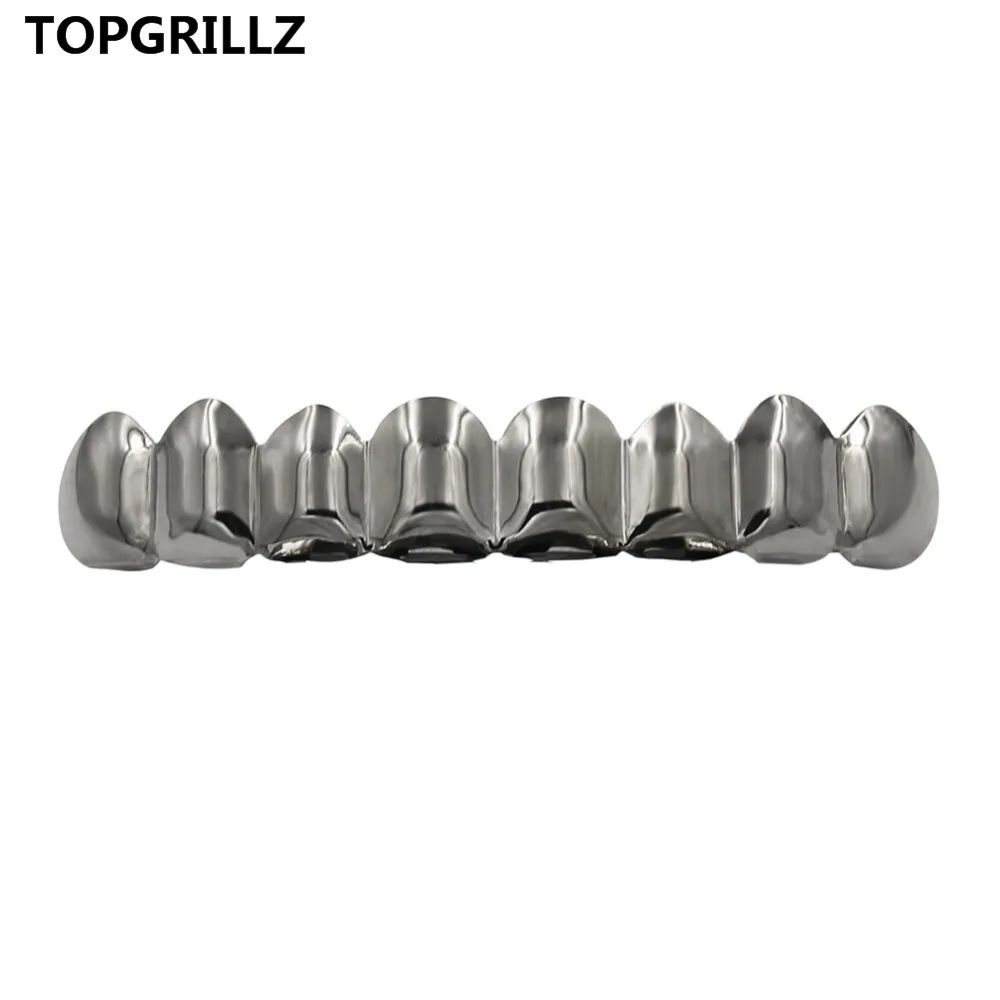 Jinao 8 зубов розовое золото посадка верхней и нижней Grillz Bling зубастого рта, шапки в стиле хип-хоп Grillz GOLD зубы грили для подарка