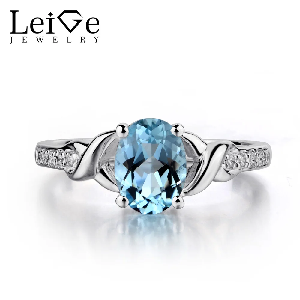 Женское кольцо из серебра 925 пробы с голубым камнем|ring for|rings for womenring ring |