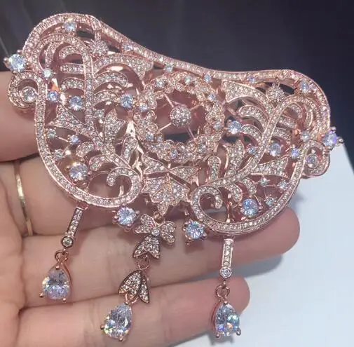 rose SHANICE Большой DIY для женщин жемчуг кисточкой подвеска создания ожерелья и кулона материал Полые разъем жемчуг ювелирные изделия аксессуары - Цвет: rose