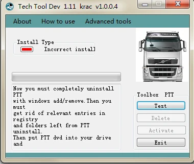 Горячая Распродажа forVolvo наградной инструмент PTT 1 12 развития режим + vcads 2 4 devtool