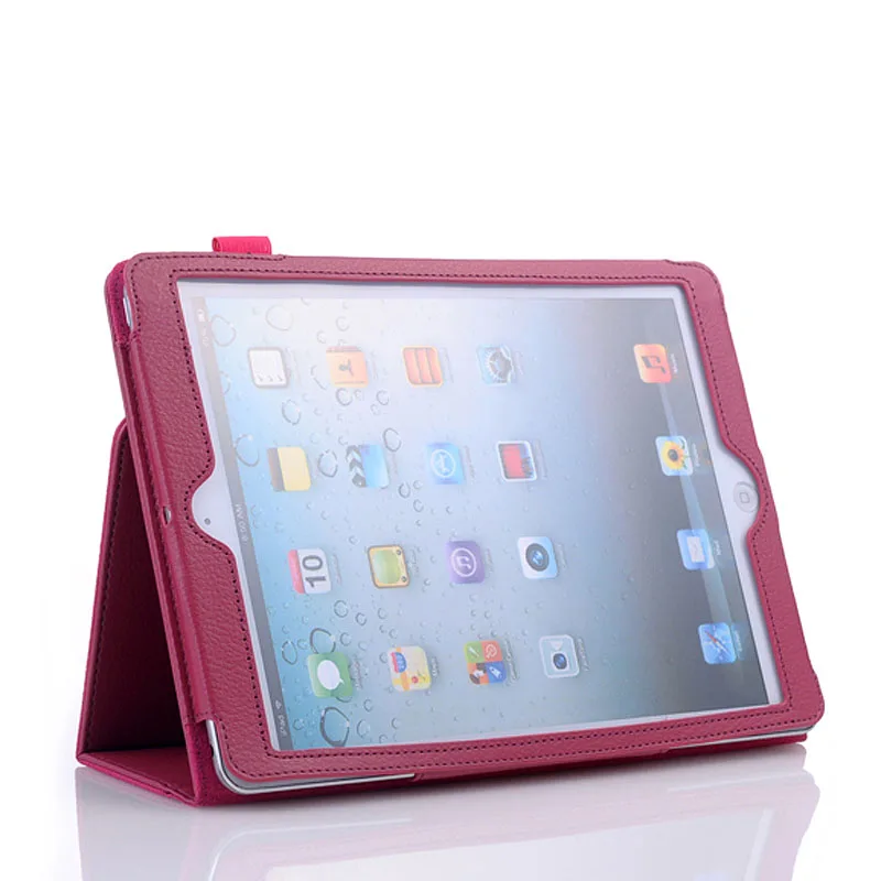 Роскошный Ультратонкий кожаный флип чехол на магните Smart Wake Up Cover для iPad mini 1/2/3 Tablet