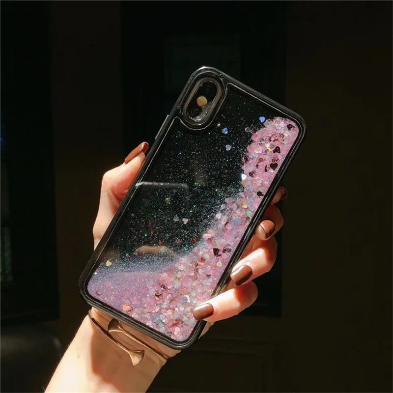Luxury Glitter Liquid Sand Quicksand Star Case for Huawei Honor 10I Enjoy 9S P Smart Plus 2019 8A cover Protector Shell |