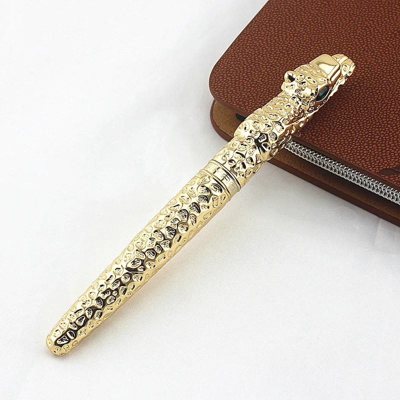 Jinhao Snow Leopard серая авторучка конвертер ручка Средний наконечник Канцтовары