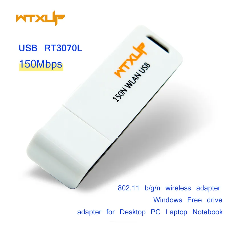 Mini 150Mbps USB Wifi receiver RT3070L Wireless Network WLan Card 2.0 Dongle adapter for Desktop /Laptop/Notebook PC | Компьютеры и