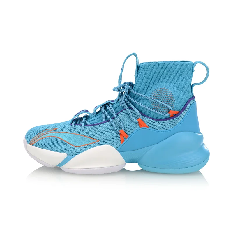 Li-Ning/Мужская Профессиональная баскетбольная обувь POWER V PLAYOFF с подушкой, с подкладом, облачная спортивная обувь, кроссовки ABAP023 SJFM19