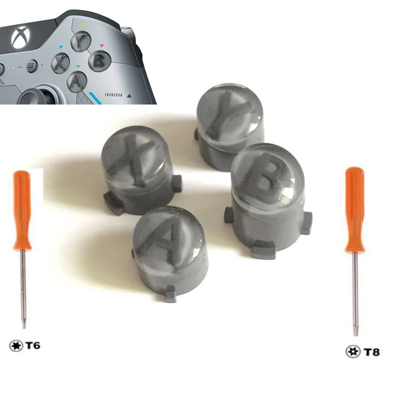 Пользовательский для Xbox One Slim Elite контроллер Кнопка ABXY комплект пули запчасти для ремонта кнопок мод комплект Замена W/T8 T6 отвертка