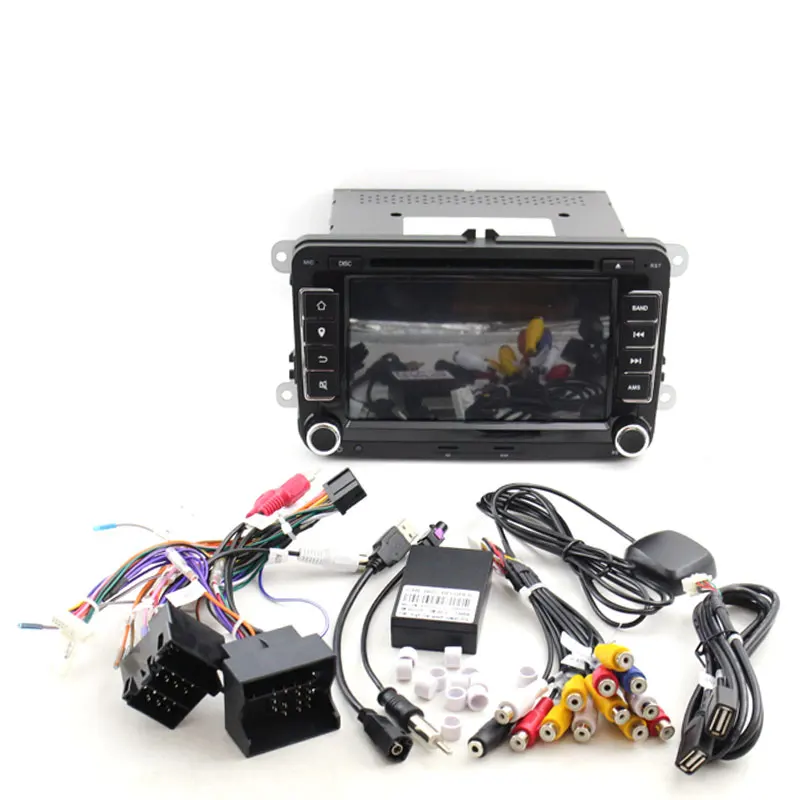 7 "емкостный сенсорный экран автомобильный DVD GPS встроенный автобус Can