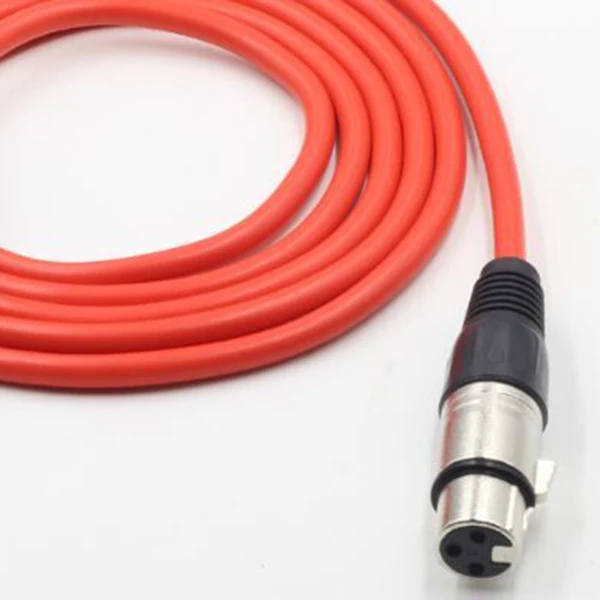 HLBY 3 Pin XLR микрофонный кабель для усилителя|Детали и аксессуары электрических