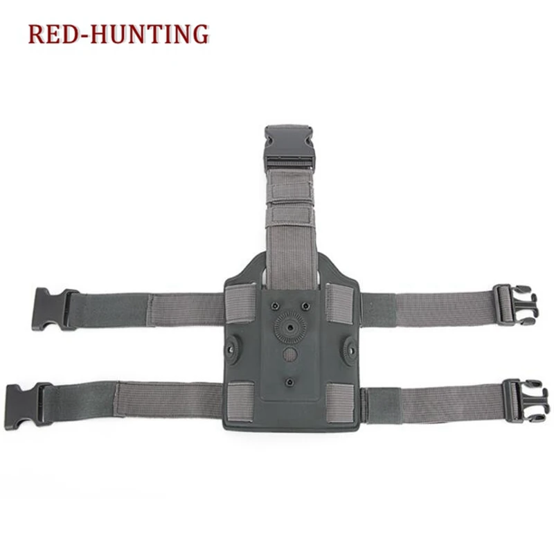 

Tactical Drop Leg Holster Platform With Two Adjustable Straps Holsters Gear Equipment