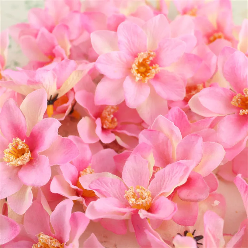 10 шт. 5 см Искусственный цветок Лилия искусственный голова свадьба украшение дома