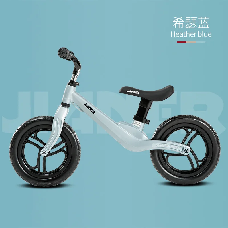 bike002blue Детский балансировочный автомобиль, электрический автомобиль для детей, детские игрушки для малышей, детские горки, велосипед, 12 дюймов, ходунки, детские игрушки, Машинки# bike005 - Цвет: bike002blue