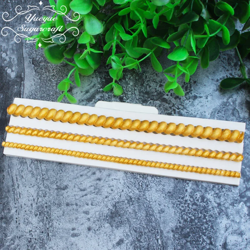 Yueyue Sugarcraft 1 шт. жемчужная силиконовая форма для помадки инструменты украшения