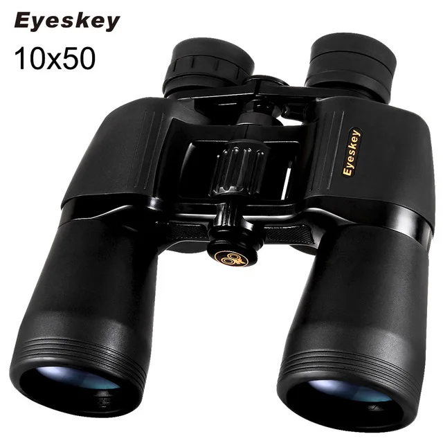 

Eyeskey 10x50 Porro Professional Binoculars Neck Strap Camping Hunting Scopes Powerful Telescope Bak4 Prism Optics Wholesale