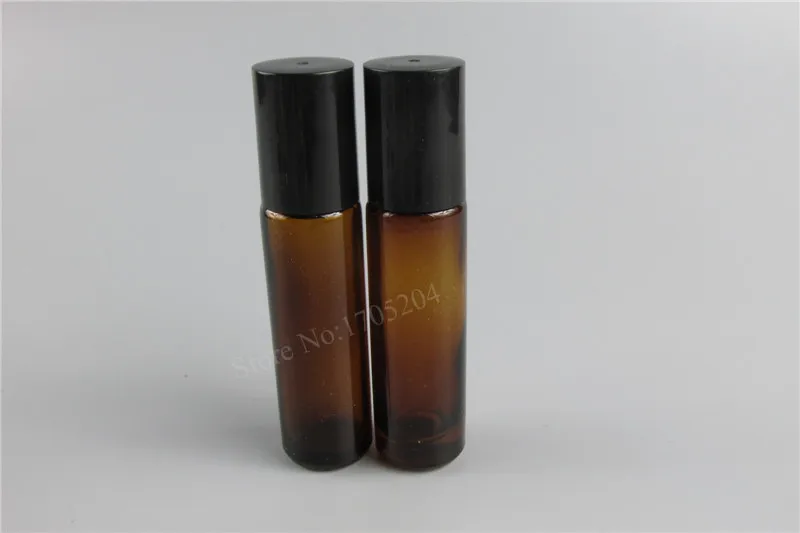 

12X10ml пустые янтарные эфирные масла стеклянная бутылка ролл на бутылках духи ролик флаконы