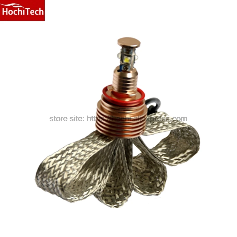 HochiTech ангельские глаза светильник 80 Вт H8 5500LM 6000K белый Светодиодный Маркер для BMW
