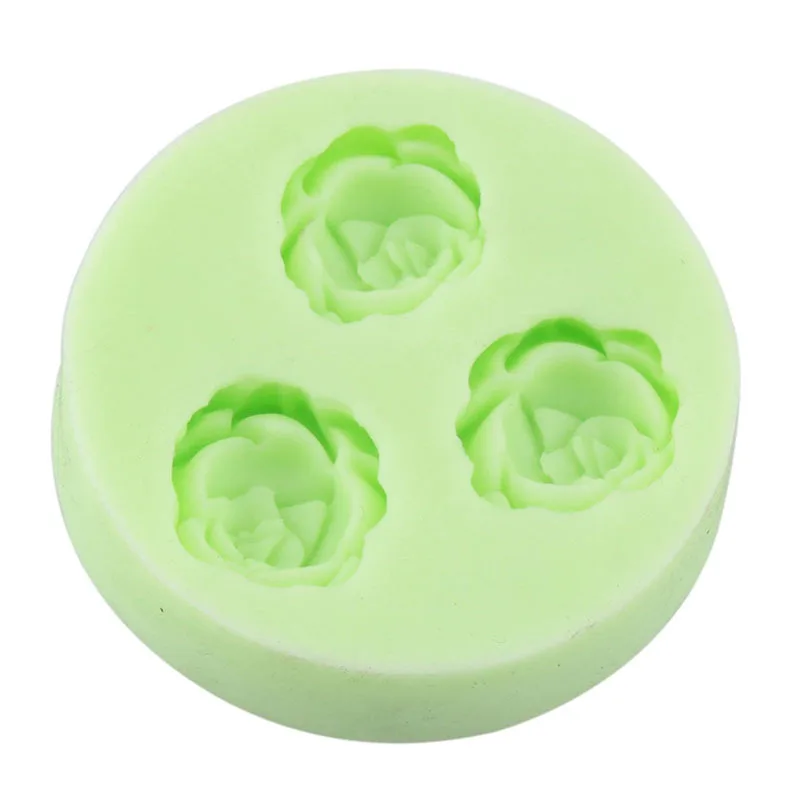 Pinkie розовый акриловый цветок из смолы помадка силиконовые формы для украшения