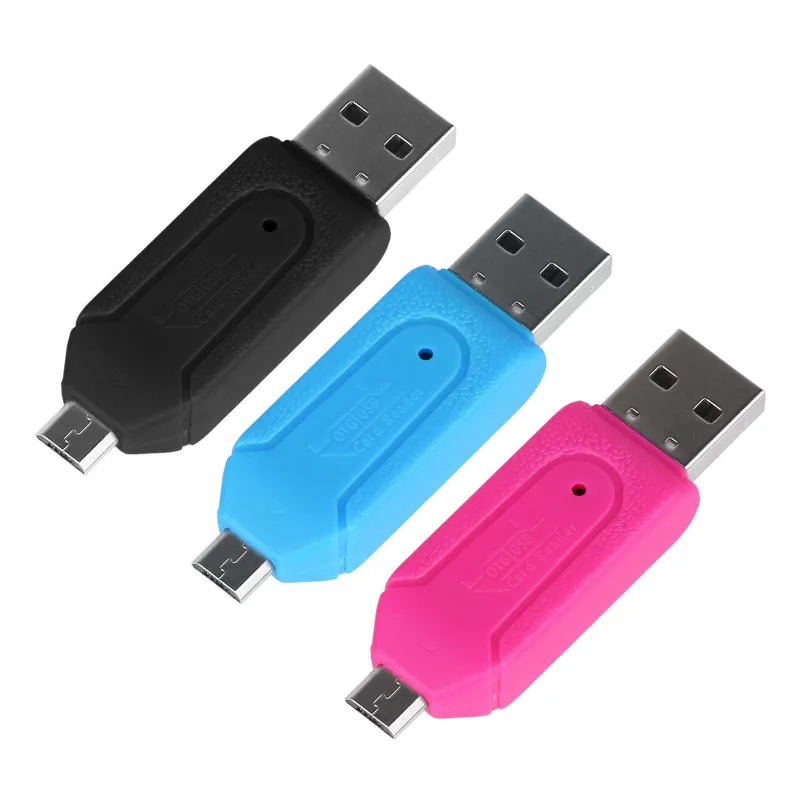 Все в 1 2 0 Usb без памяти USB драйвер высокая скорость SD TF Micro C память Otg | Компьютеры и