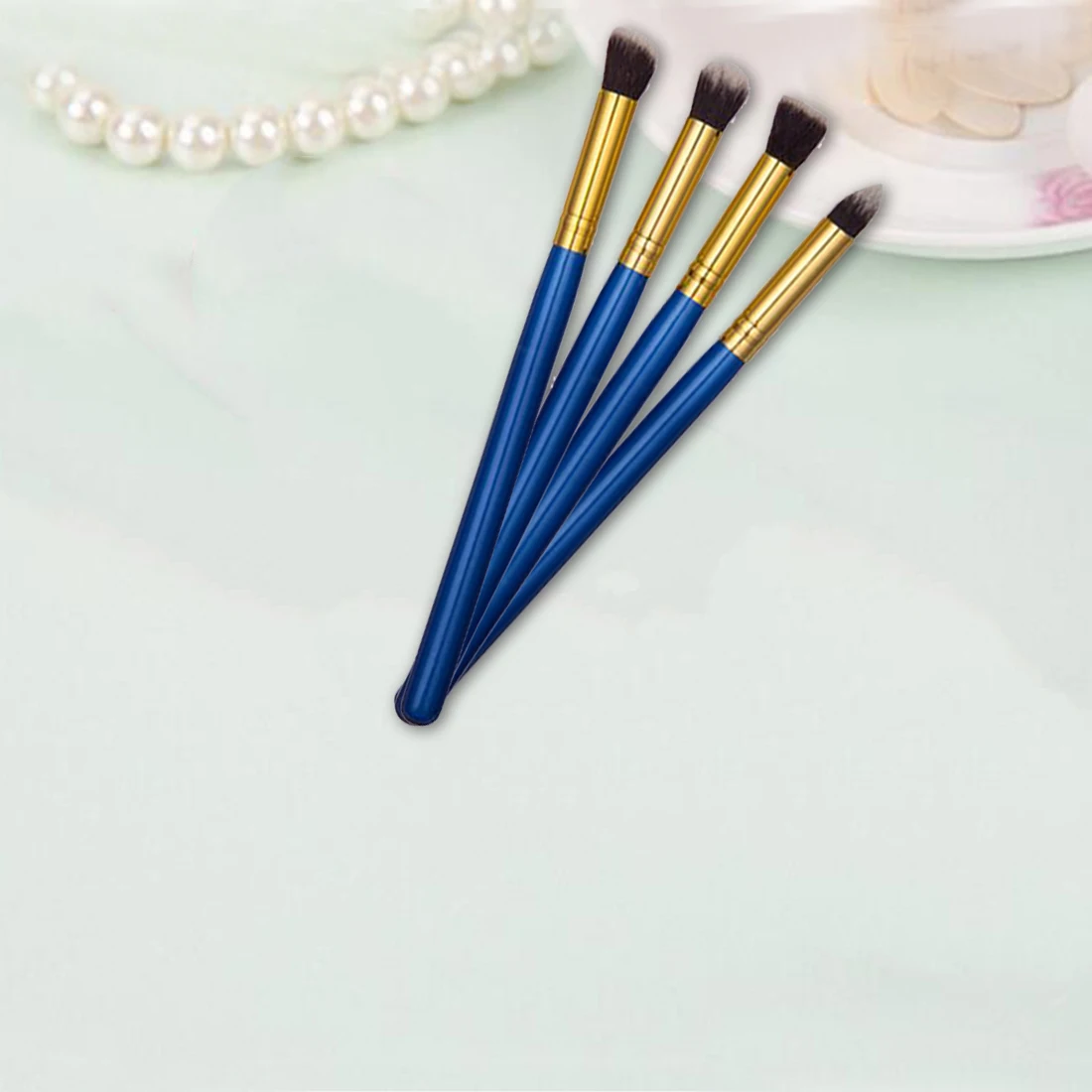 Новинка 4 шт./компл. Профессиональные кисти для век набор теней Тушь ресниц