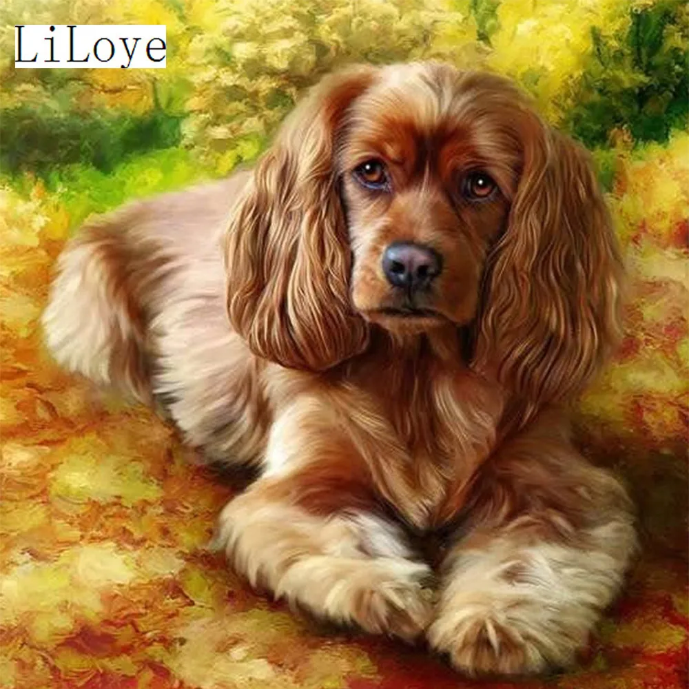 Алмазная живопись LI LOYE 5D DIY мозаика с животными наборы для вышивки крестиком