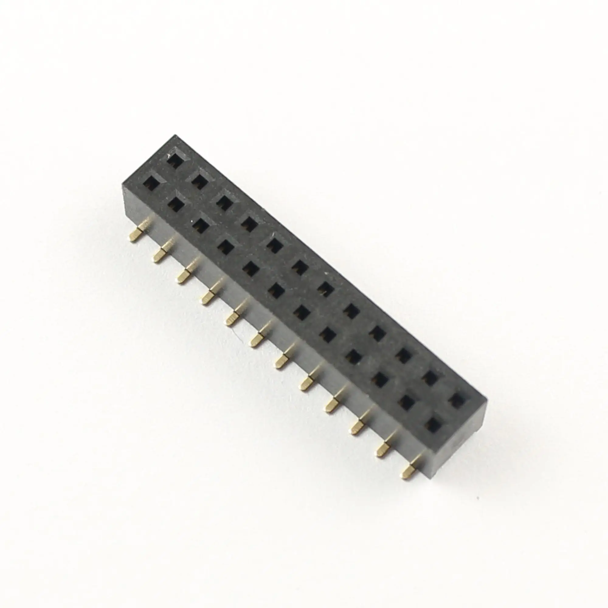 20 штук 2 мм 0 Шаг 2x12 штепселный 24 Pin Женский двойной ряд SMT контакт SMD заголовок