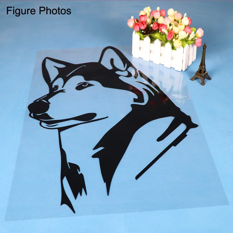 Muyuchunhua Husky стикер на стену для гостиной спальни домашний декор Силуэт Собаки