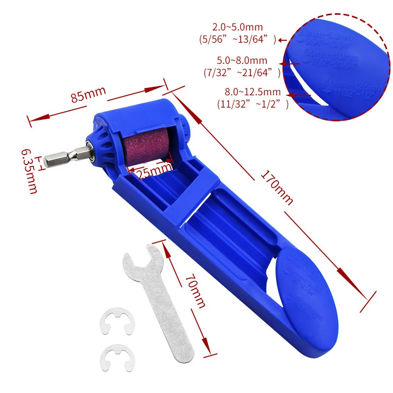Портативная дрель 2 12 5 мм шлифовальный набор точилка круг электрическая