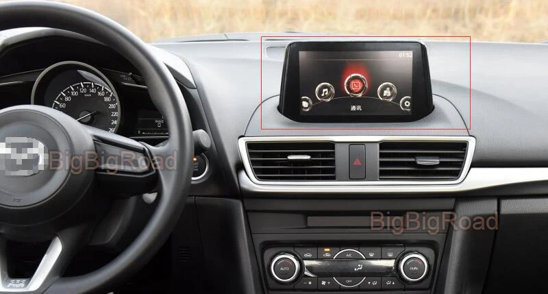 BigBigRoad для Mazda 3 Mazda3 Axela седан BM CCD заднего вида Обратный Парковка Камера с RCA Порты и разъёмы адаптер