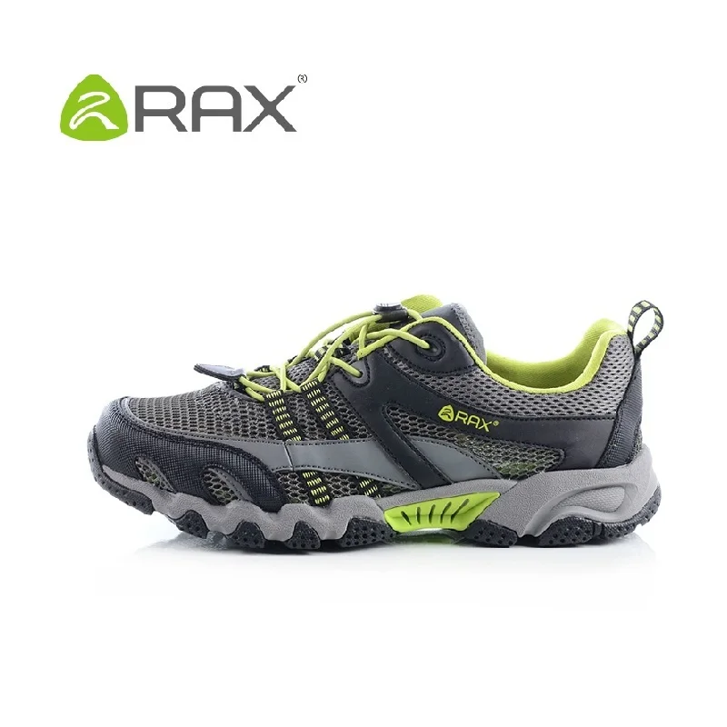 Rax hiking обувь Для мужчин Upstream дышащий быстрое высыхание Рыбалка вброд кроссовки
