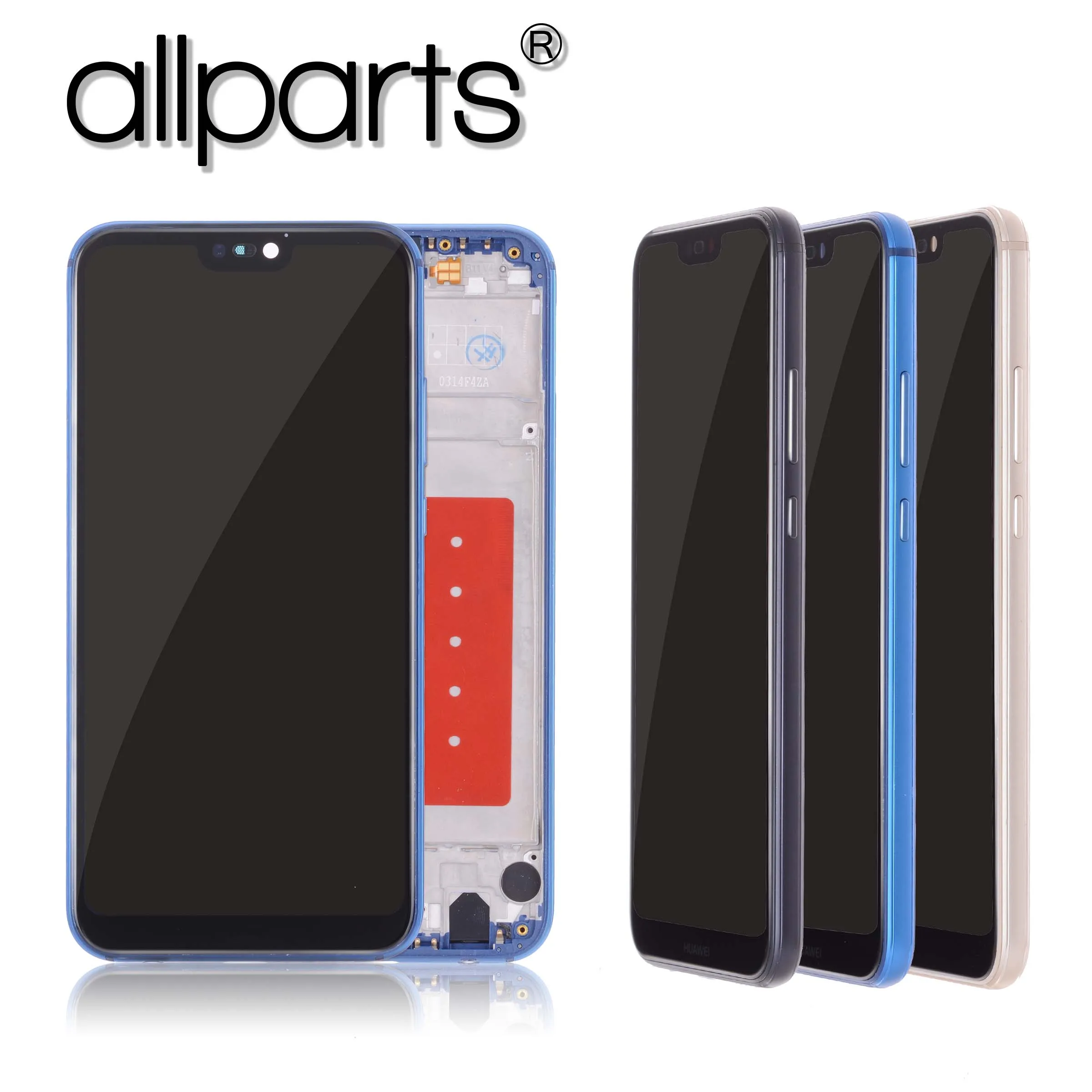 Дисплей для HUAWEI P20 Lite с сенсорным экраном оригинальный для ЖК-дисплея с рамкой Заменить ane-lx1 lx1 Nova 3e на.