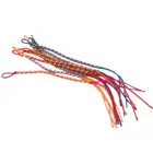 Браслеты из бразильской проволоки ручной работы, этнические, случайные цвета, 9 шт.