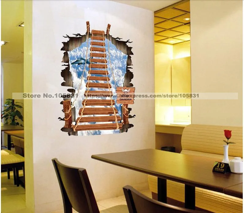 Креативная напольная наклейка съемная для гостиной спальни напольного пола