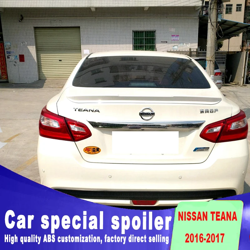 Новый дизайн для nissan altima 2016 2017 года teana цвет краски или праймер задний багажник