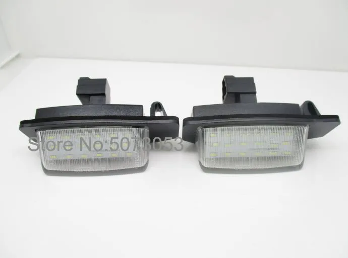 2 шт. Светодиодная лампа номерного знака для Mitsubishi OUTLANDER 2006-2012 Lancer Sportback 2008 ~ с CE E-MARK