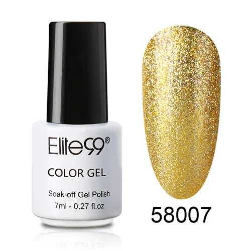 58007 Elite99 Bling 7 мл неоновый Гель-лак для ногтей 12 цветов замачиваемый УФ светодиодный Гель-лак для нейл-арта Vernis долговечные гель-лаки - Цвет: 58007