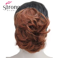 dual purpose short curly clip in claw ponytail hair extension synthetic hairpiece 90g with a jawclaw clip