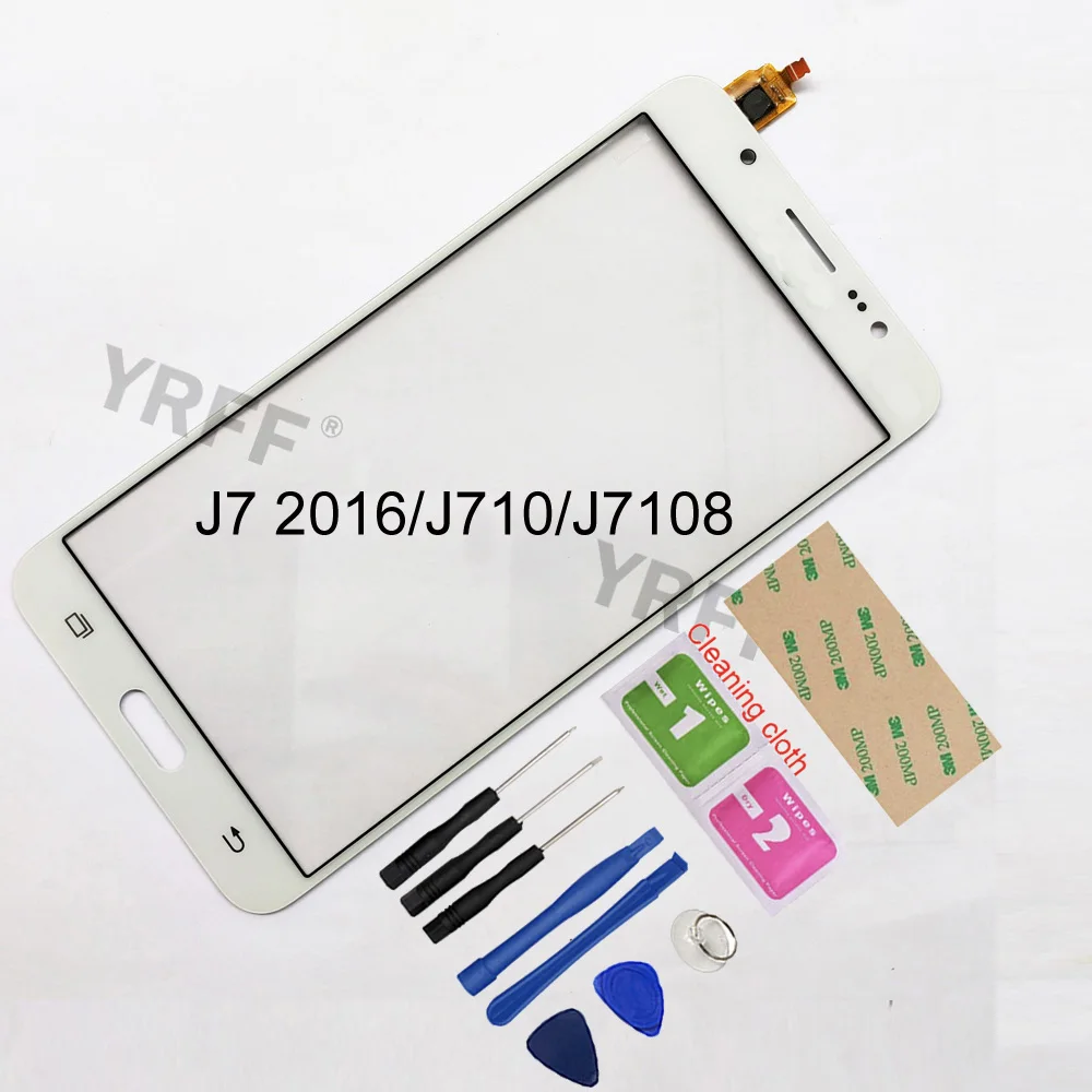 5 ''для Samsung Galaxy J7 2016 J710 J7108 сенсорный экран дигитайзер Датчик Сенсорное стекло