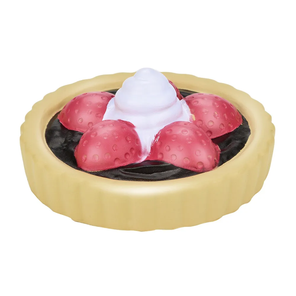 2018 New Arrival Kawaii strawberry Cake Squishy Slow Rising Cream Scented Stress Reliever Toy funny squishies oyuncak Dropshippi | Игрушки и