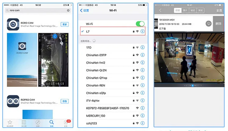 Беспроводная Wi-Fi мини-камера ночного видения HD 1080p Мини dvr DV камера тела портативные видеокамеры Wi-Fi приложение#5 L7