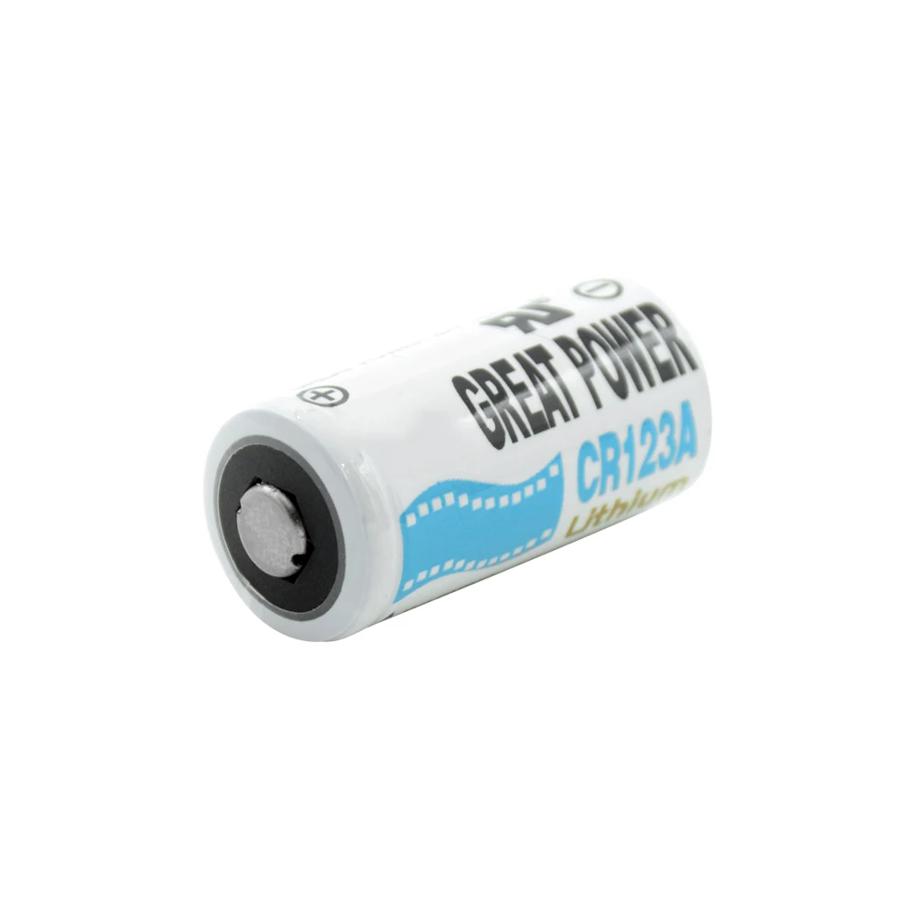 CR123A 3V Новая оригинальная Высококачественная литиевая батарея li ion CR17345 K123A DL123A