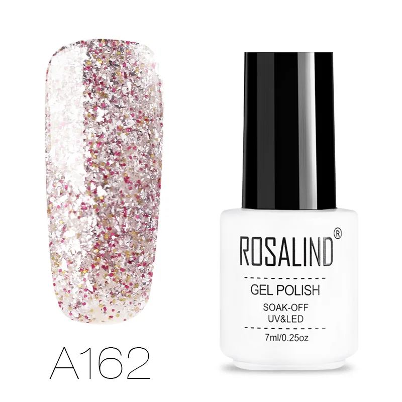 Набор гель лаков для ногтей ROSALIND лак маникюра полуперманентный праймер УФ лампы