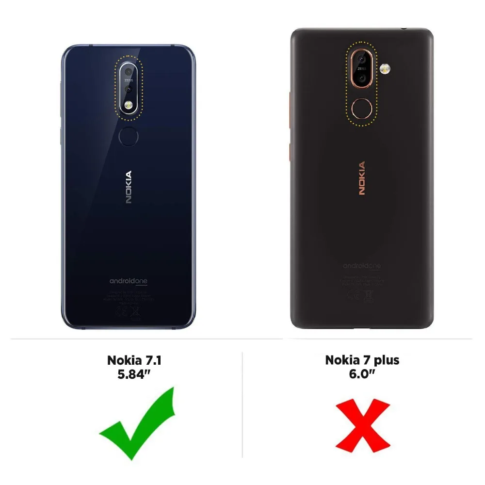Ультратонкий Прозрачный мягкий чехол из ТПУ с защитой от царапин для Nokia 7,1 TA-1085 TA-1095 TA-1100 TA-1096 TA-дело