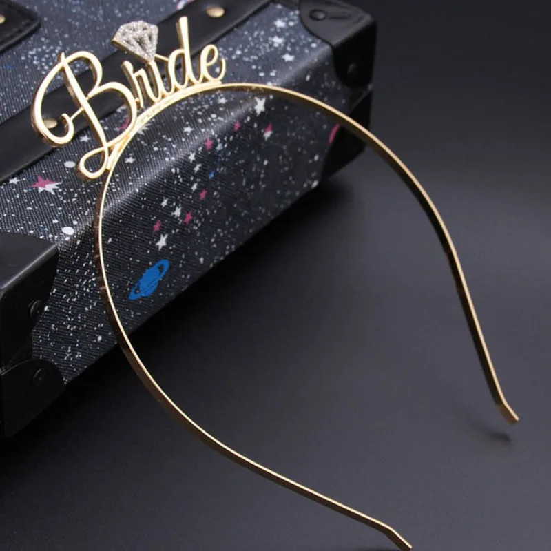 Белый свадебная фата невесты быть атласная Пояс для подружек Вечерние партии