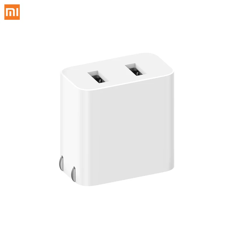 Xiaomi QC 3 0 адаптер питания быстрая зарядка двойной USB 110-240 V MAX 18 W 5 3.6A Быстрая